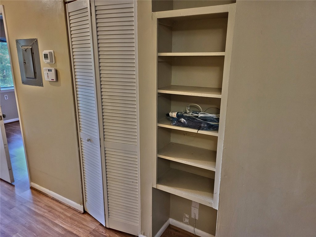 150 Ligon Street, Unit 1001 Clemson, SC 29631 - Photo 7 of 29 Functional built-in shelving offers practical storage in this well-appointed space.