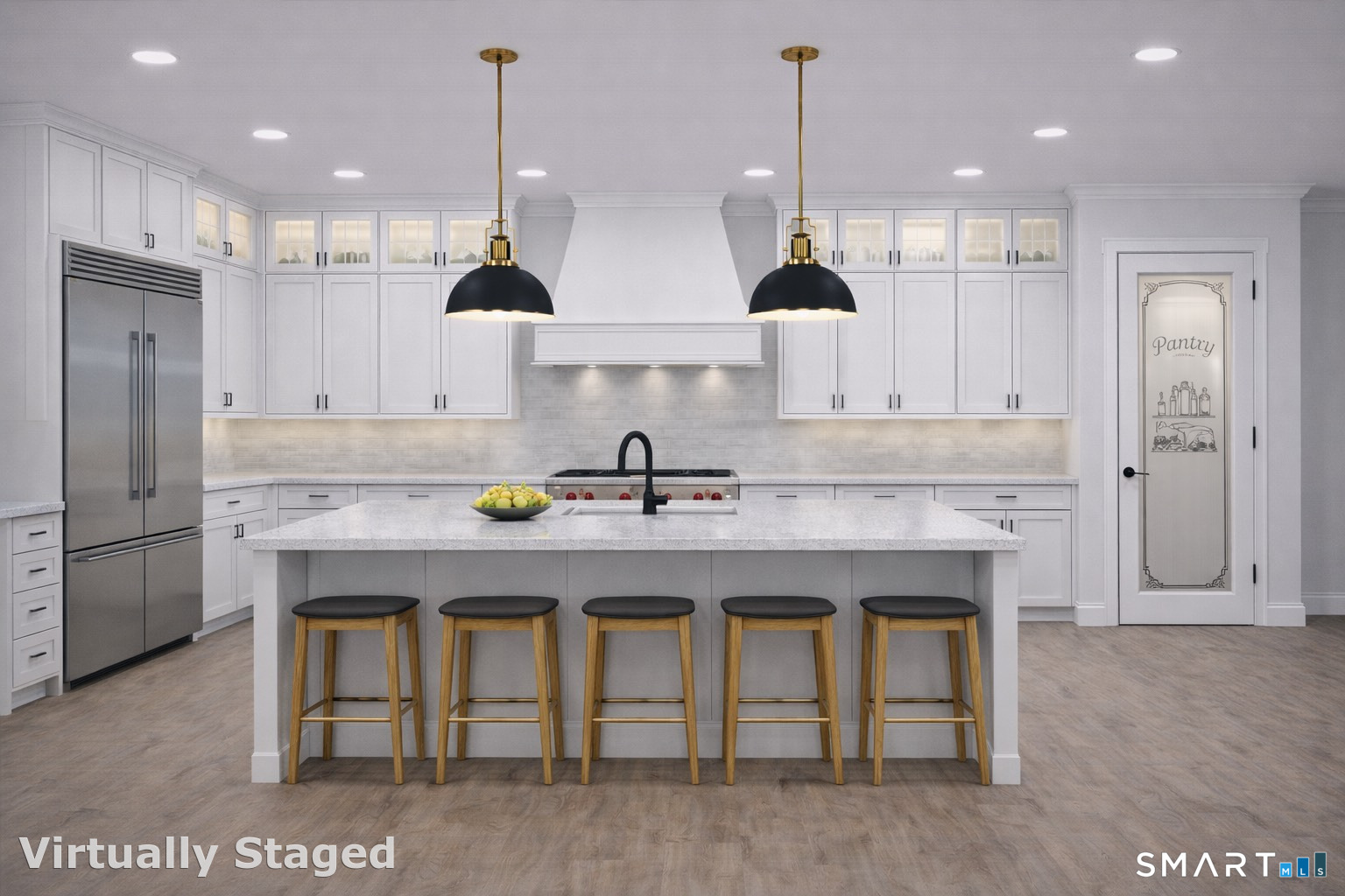 105 Crosby Road Glastonbury, CT 06033 - Photo 5 of 12 a kitchen with stainless steel appliances granite countertop a sink a stove and a refrigerator