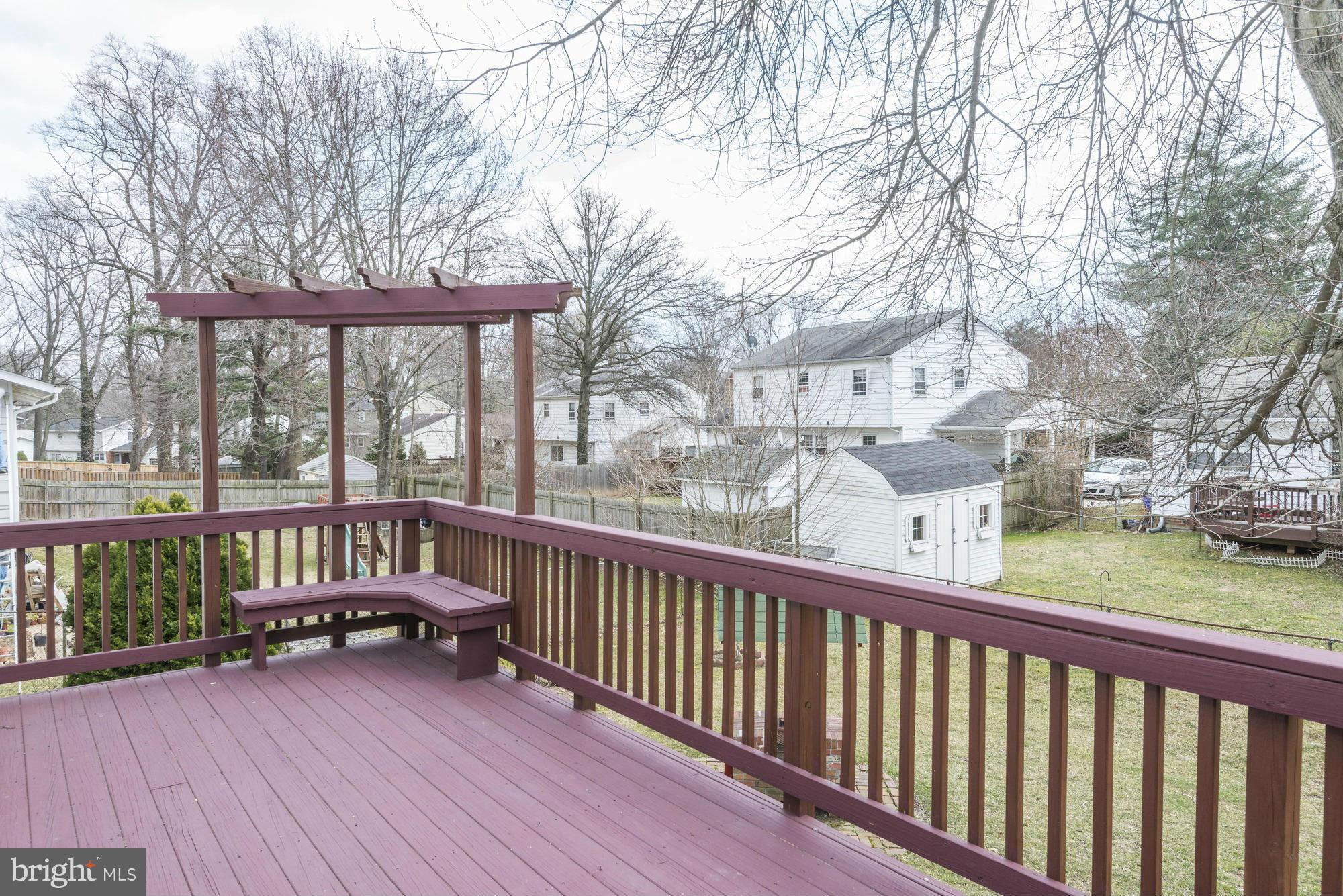 1319 Gresham Road Silver Spring, MD 20904 - Photo 7 of 28 Deck off the Dining Room