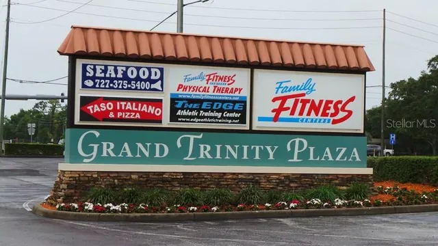 a sign on the side of the building