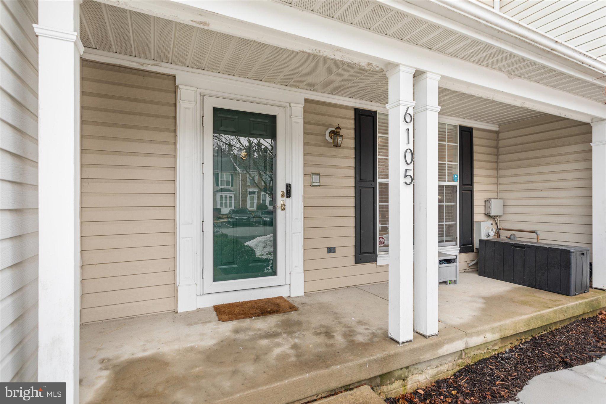 6105 Starburn Path Columbia, MD 21045 - Photo 3 of 30 a view of a entryway door of the house