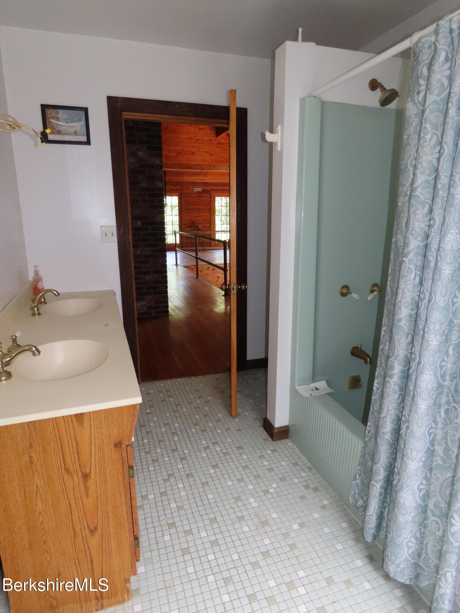 460 Sparrow Drive Stamford, VT 05352 - Photo 51 of 79 a bathroom with a sink and a shower