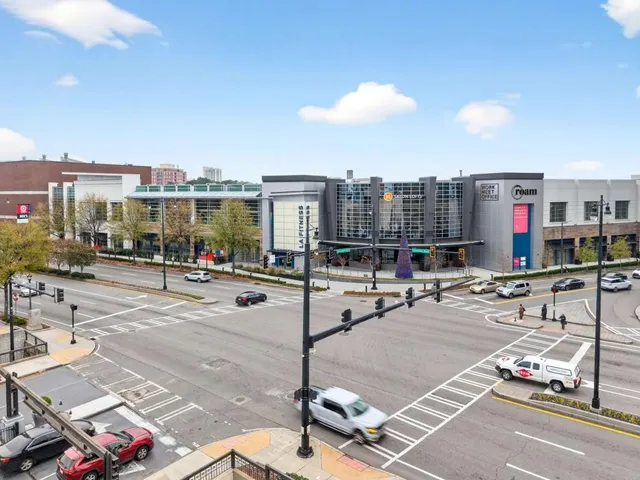 a view of a building with outdoor space