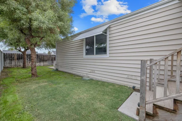 a view of a swimming pool from a balcony