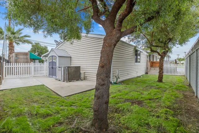 a view of a swimming pool with a lake view