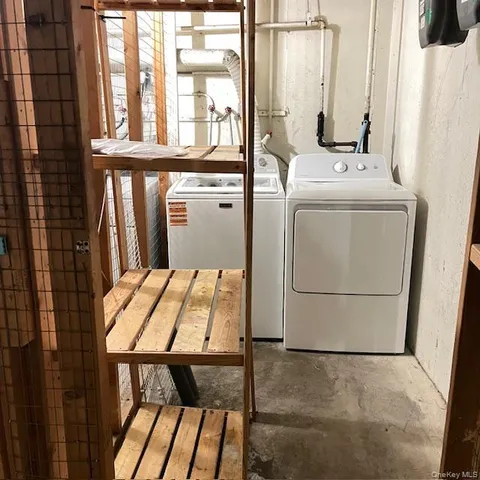 a room with storage and utility