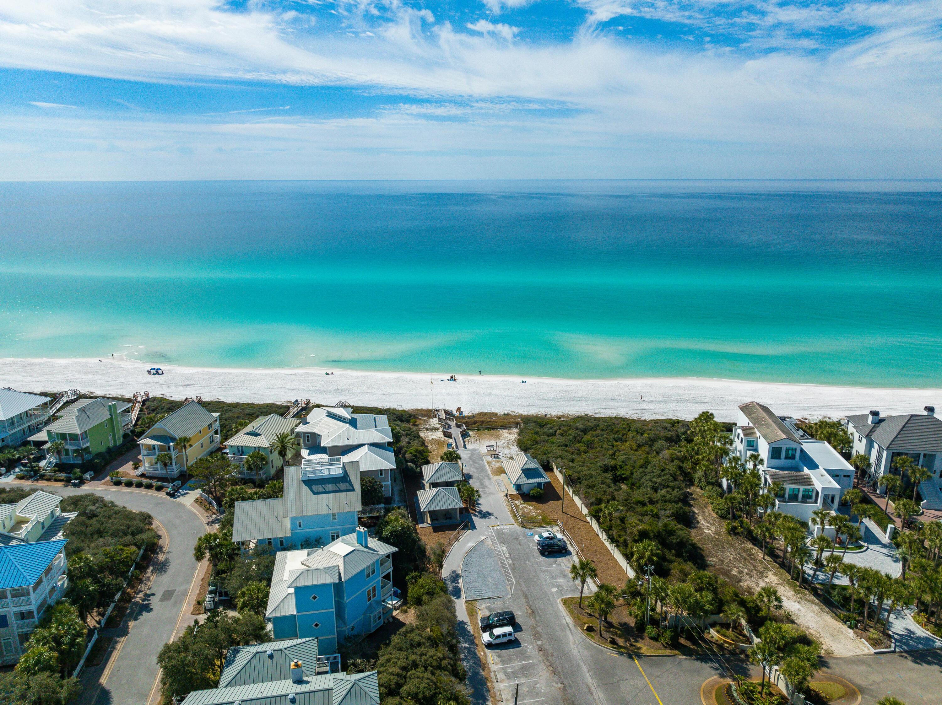 195 Maple Street Santa Rosa Beach, FL 32459 - Photo 29 of 29 an aerial view of beach and ocean