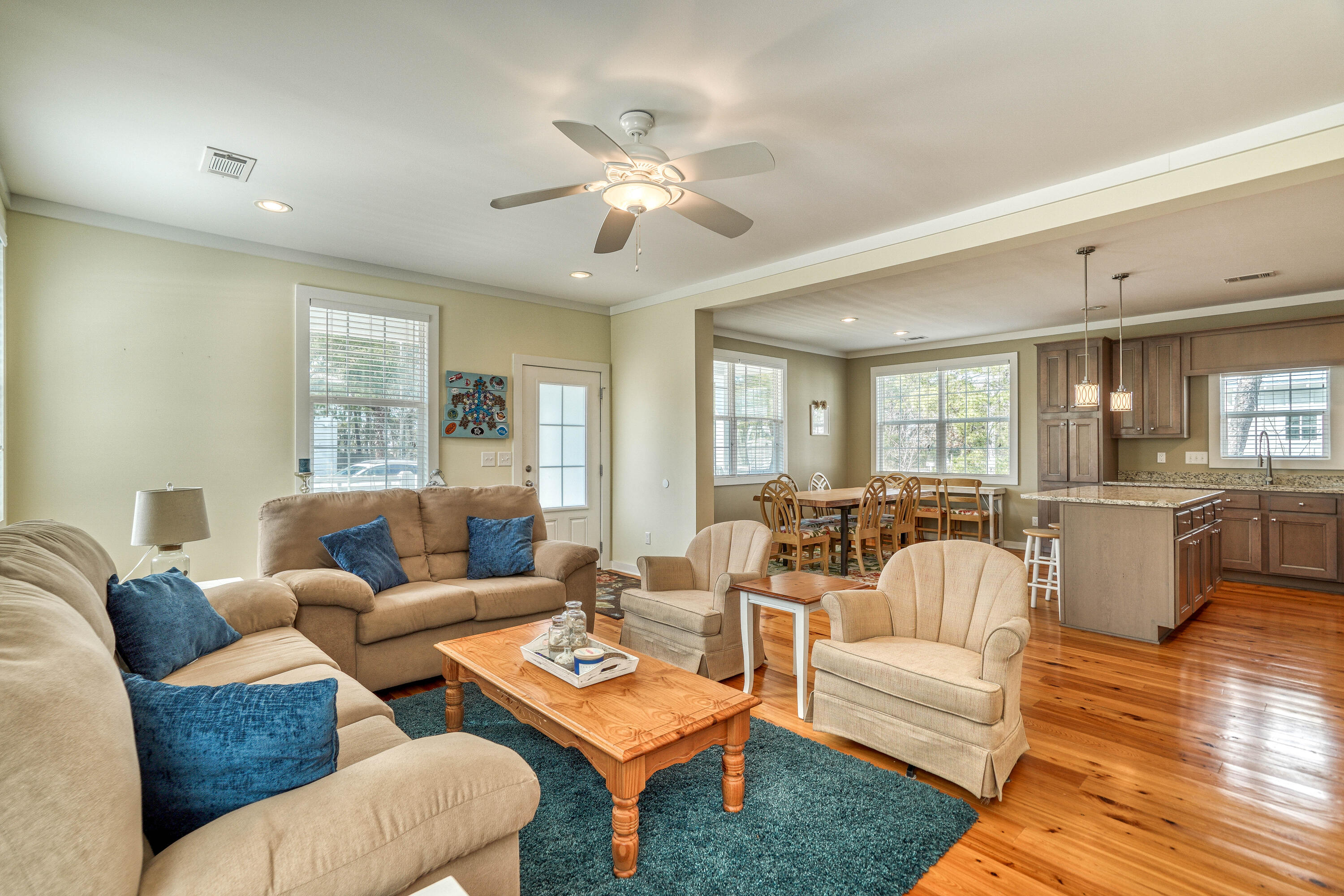 195 Maple Street Santa Rosa Beach, FL 32459 - Photo 6 of 29 a living room with furniture and a large window