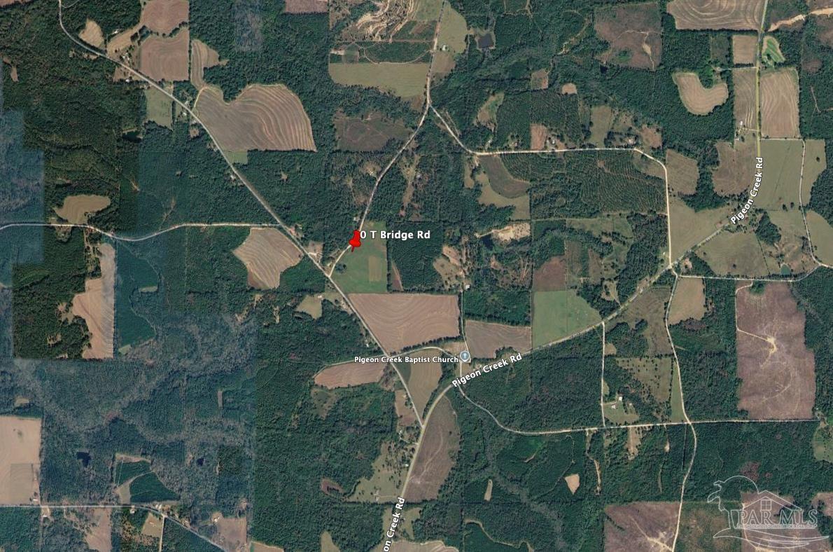 Lot 2-0 T Bridge Road Red Level, AL 36474 - Photo 8 of 9 an aerial view of a house