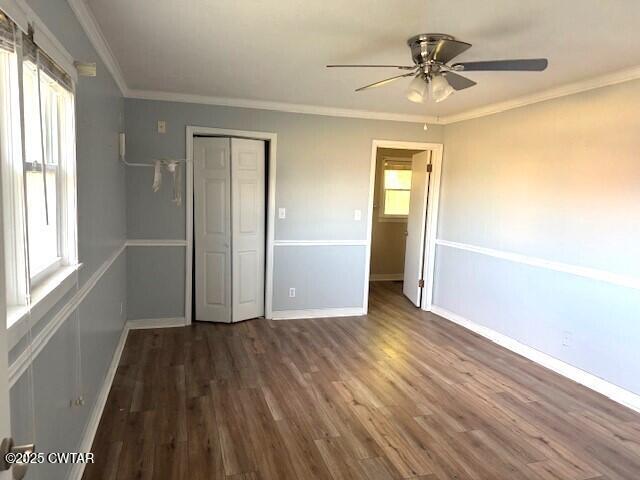 617 King Street Ridgely, TN 38080 - Photo 15 of 23 a view of empty room with wooden floor and fan