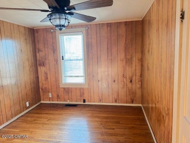 617 King Street Ridgely, TN 38080 - Photo 23 of 23 wooden floor in an empty room with a window