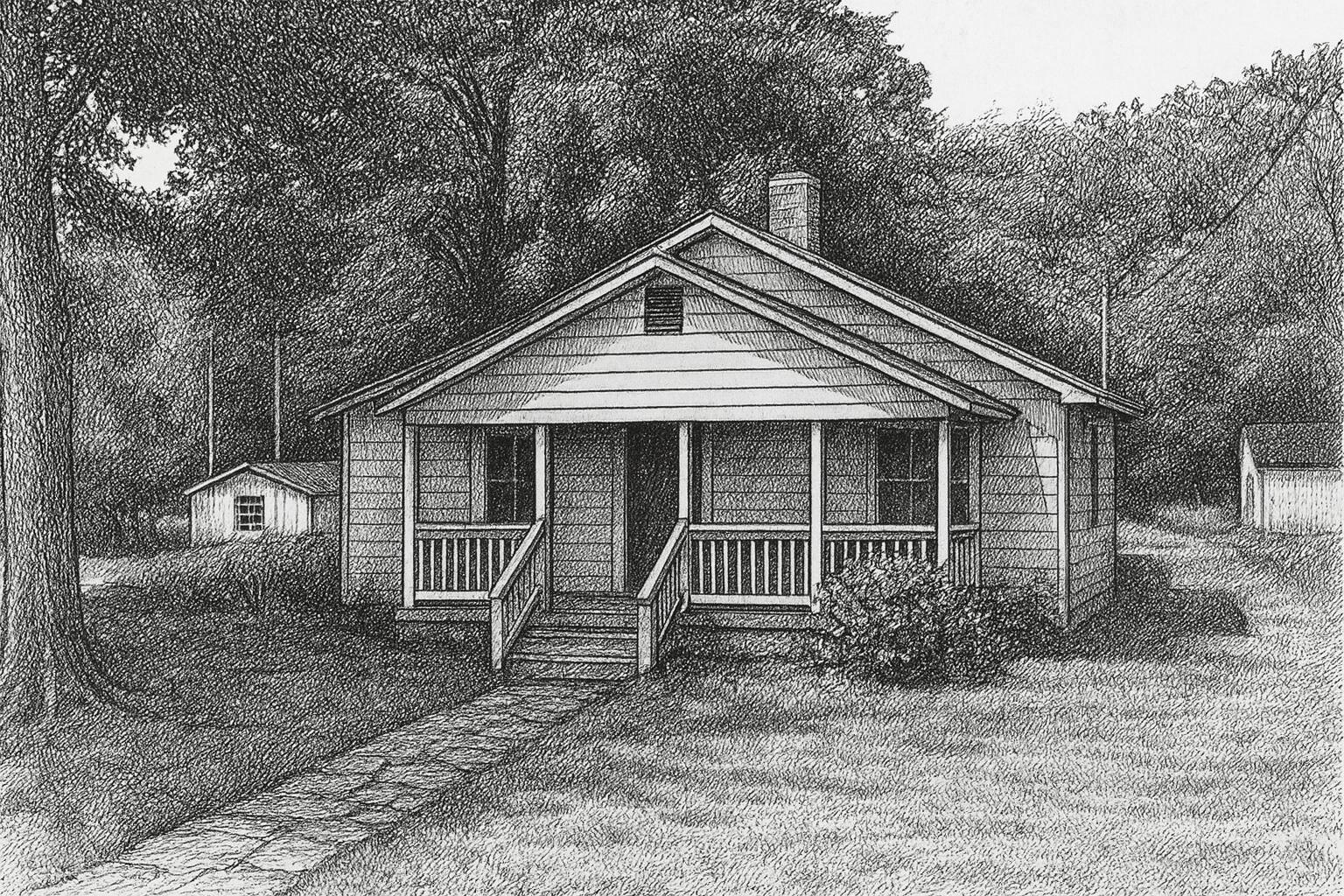 408 Chestnut Street LaFayette, GA 30728 - Photo 9 of 22 408 chestnut black and white