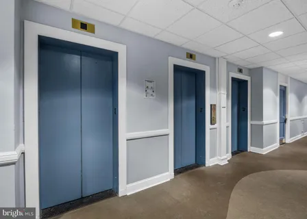 a view of a bedroom from a bedroom