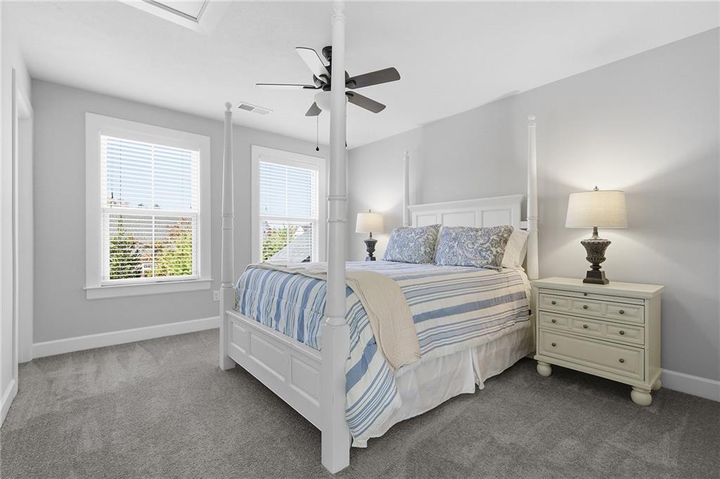 2015 Cherry Road Gibsonia, PA 15044 - Photo 32 of 50 a spacious bedroom with a bed and a dresser