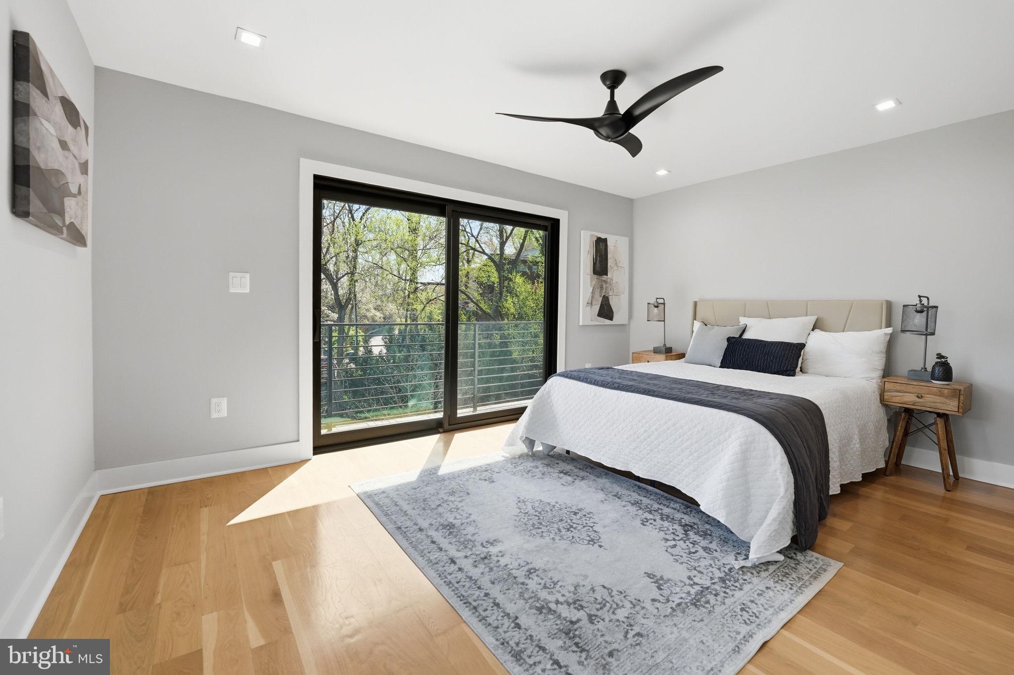 2211 Military Road Arlington, VA 22207 - Photo 66 of 107 Serene bedroom with nature views.