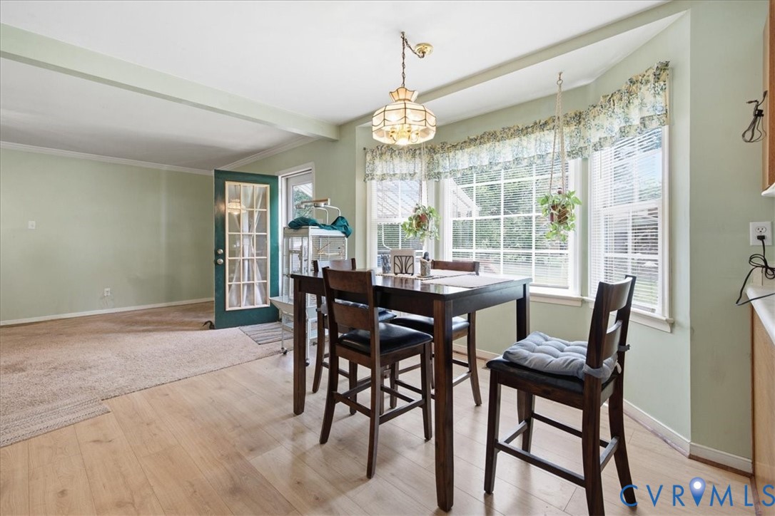 13308 South Chester Road Chester, VA 23831 - Photo 12 of 41 Wood-finish flooring, bay window with multiple pan