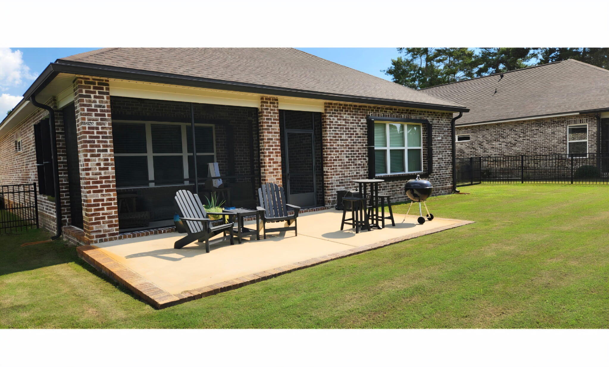 48 Barefoot Cove Freeport, FL 32439 - Photo 8 of 82 a backyard of a house with table and chairs