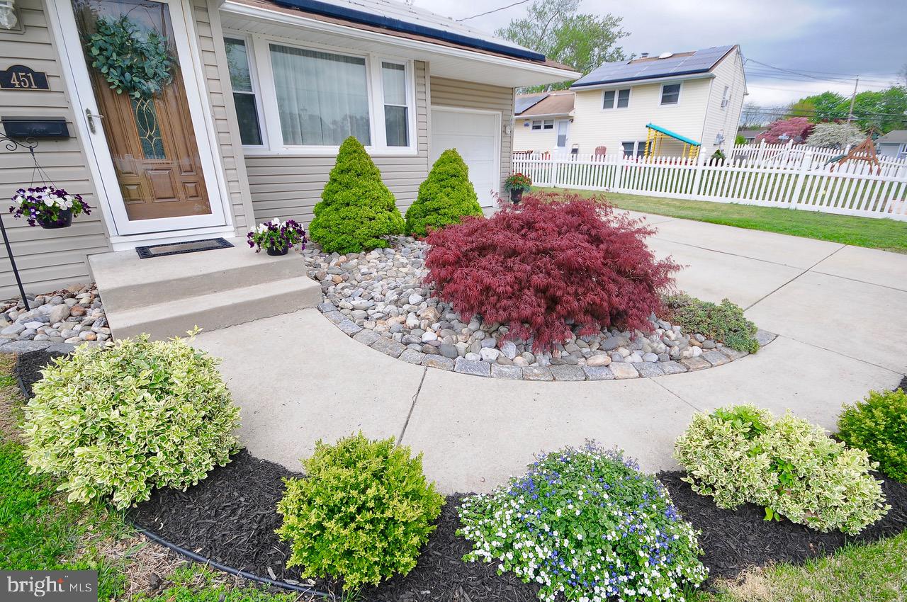 451 Baylor Road Wenonah, NJ 08090 - Photo 2 of 22 Attractive landscaping . . .