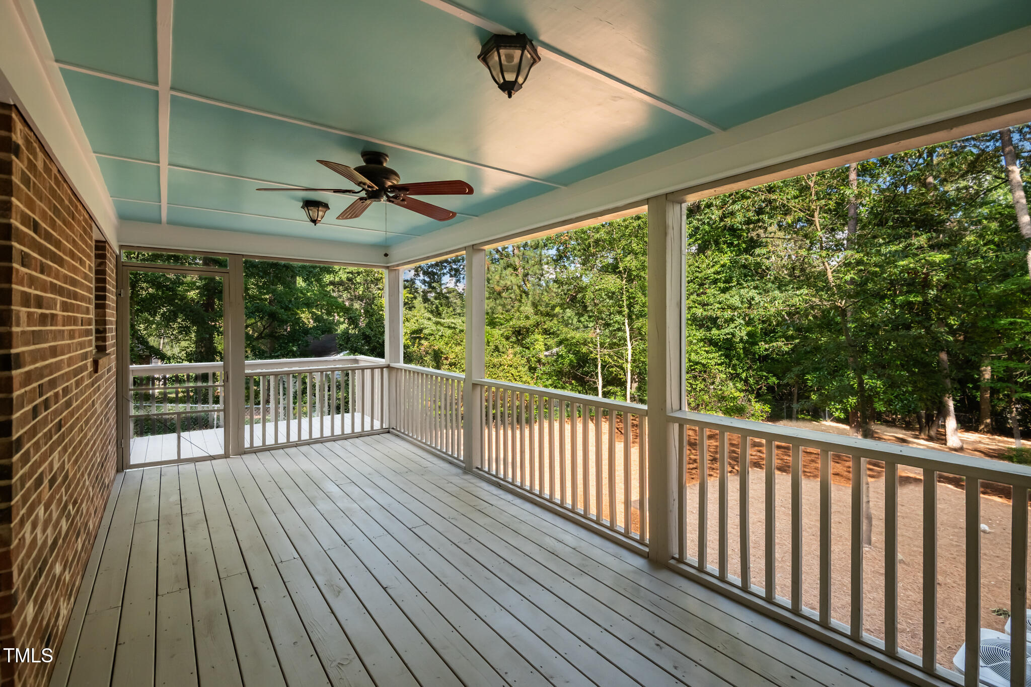 205 Northfield Drive Raleigh, NC 27609 - Photo 75 of 87 a view of a balcony with wooden floor