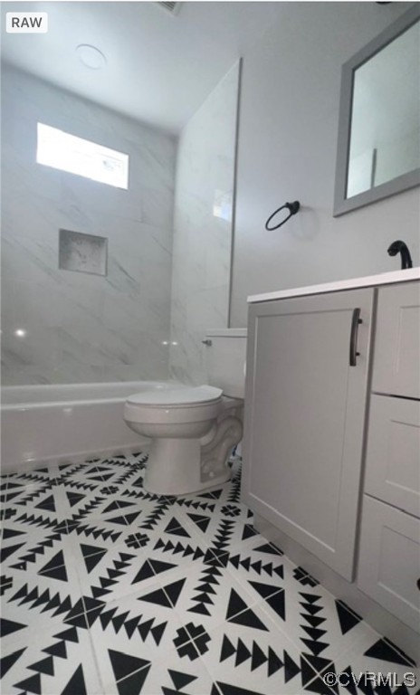 809 St James Street Petersburg, VA 23803 - Photo 7 of 9 a bathroom with a sink toilet and shower