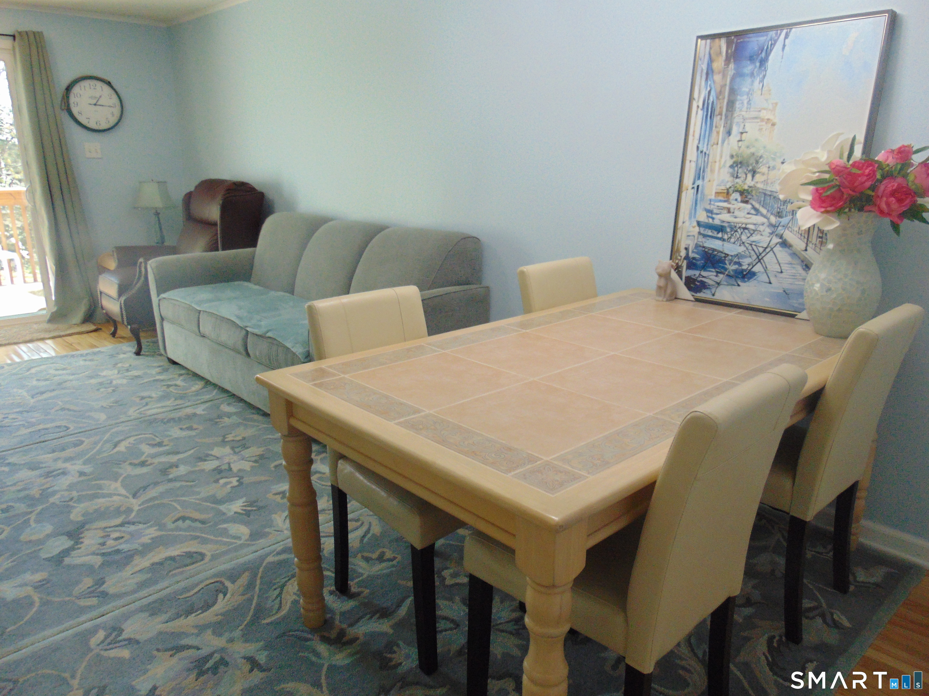 882 North Colony Road, Unit 31 Meriden, CT 06450 - Photo 14 of 34 a living room with furniture and wooden floor