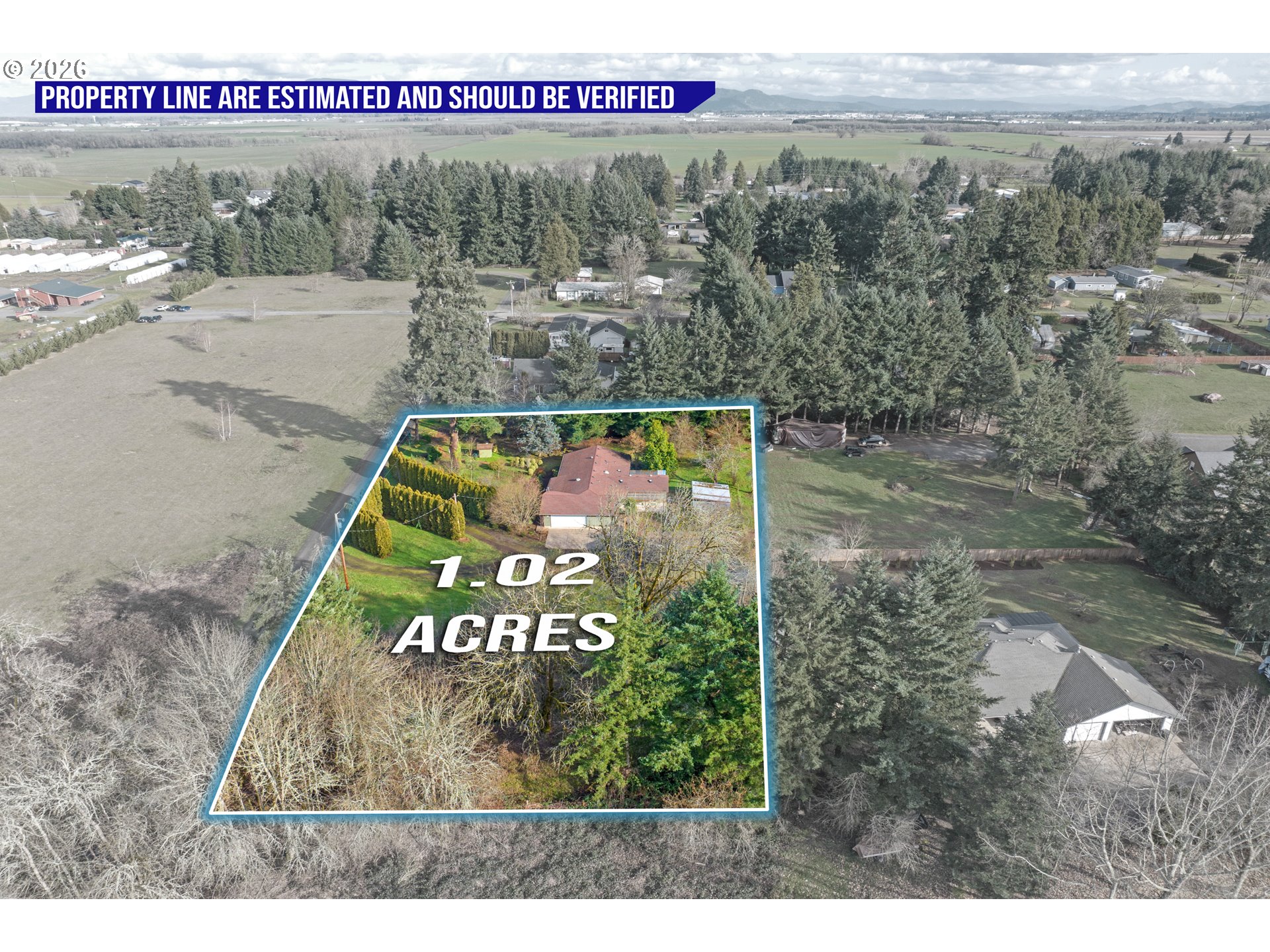 27366 4th Street Junction City, OR 97448 - Photo 47 of 48 Approximate Property Lines