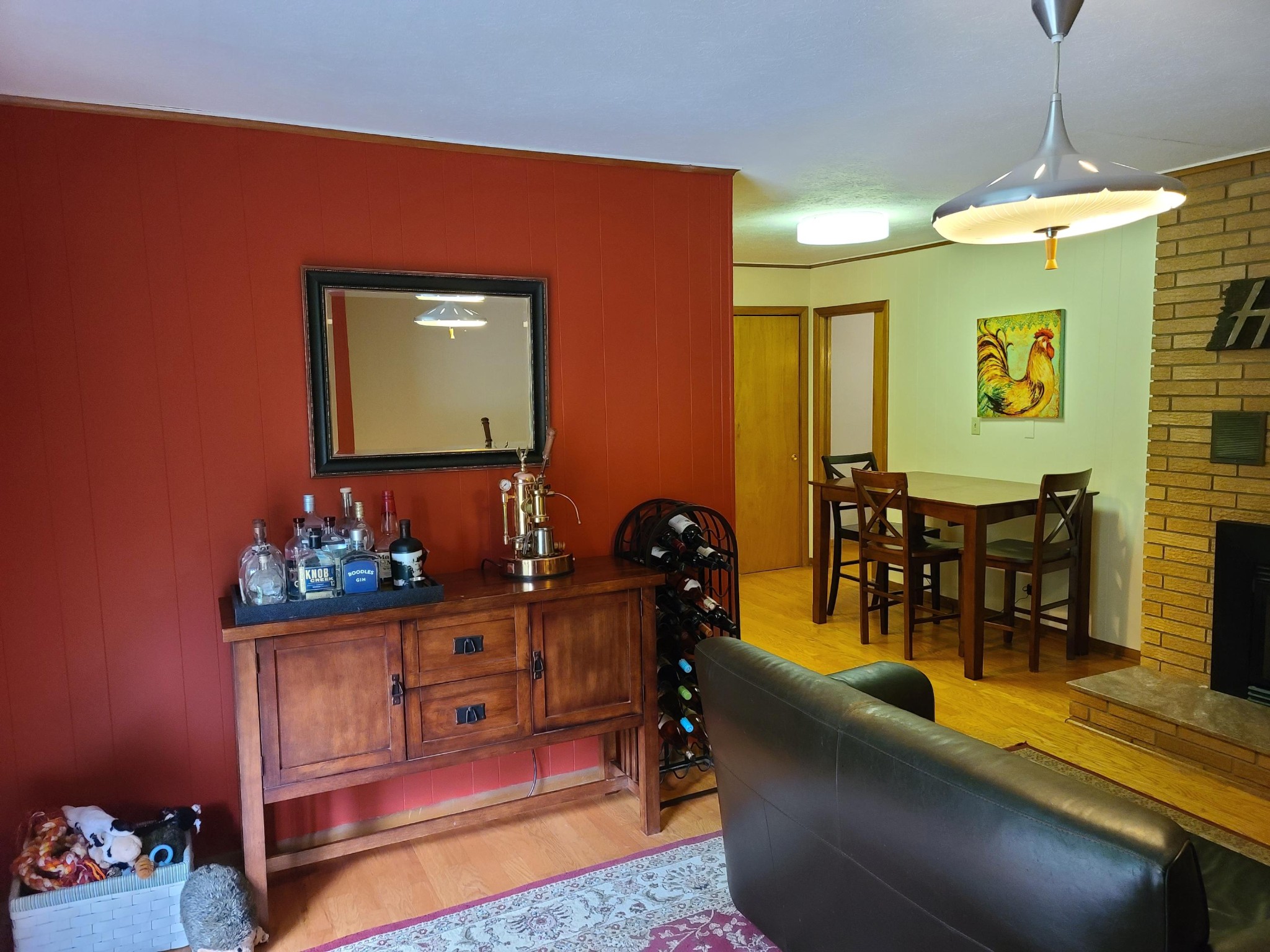 103 Carnegie Drive Oak Ridge, TN 37830 - Photo 23 of 34 a living room with furniture and a chandelier