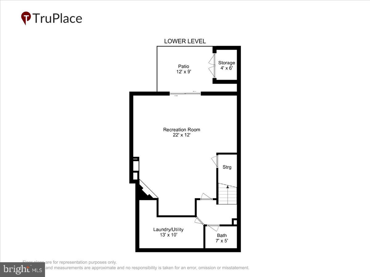 2459 McCormick Road Rockville, MD 20850 - Photo 54 of 54 Lower Level Floor Plan