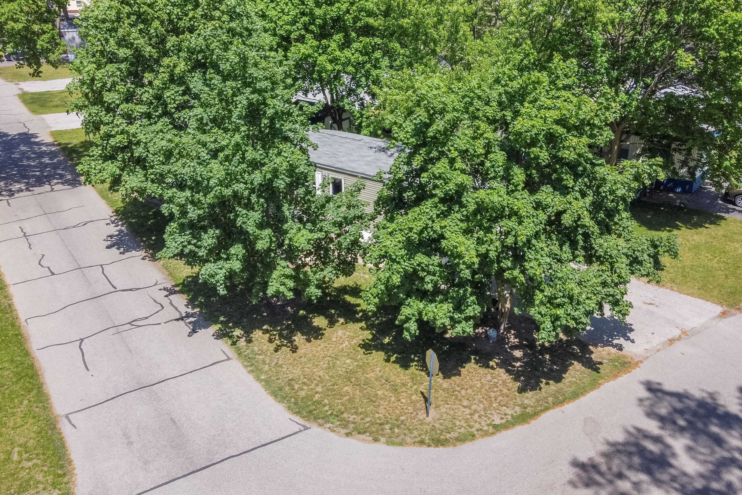 3538 Cedar Road Twin Lake, MI 49457 - Photo 32 of 37 Aerial - Front