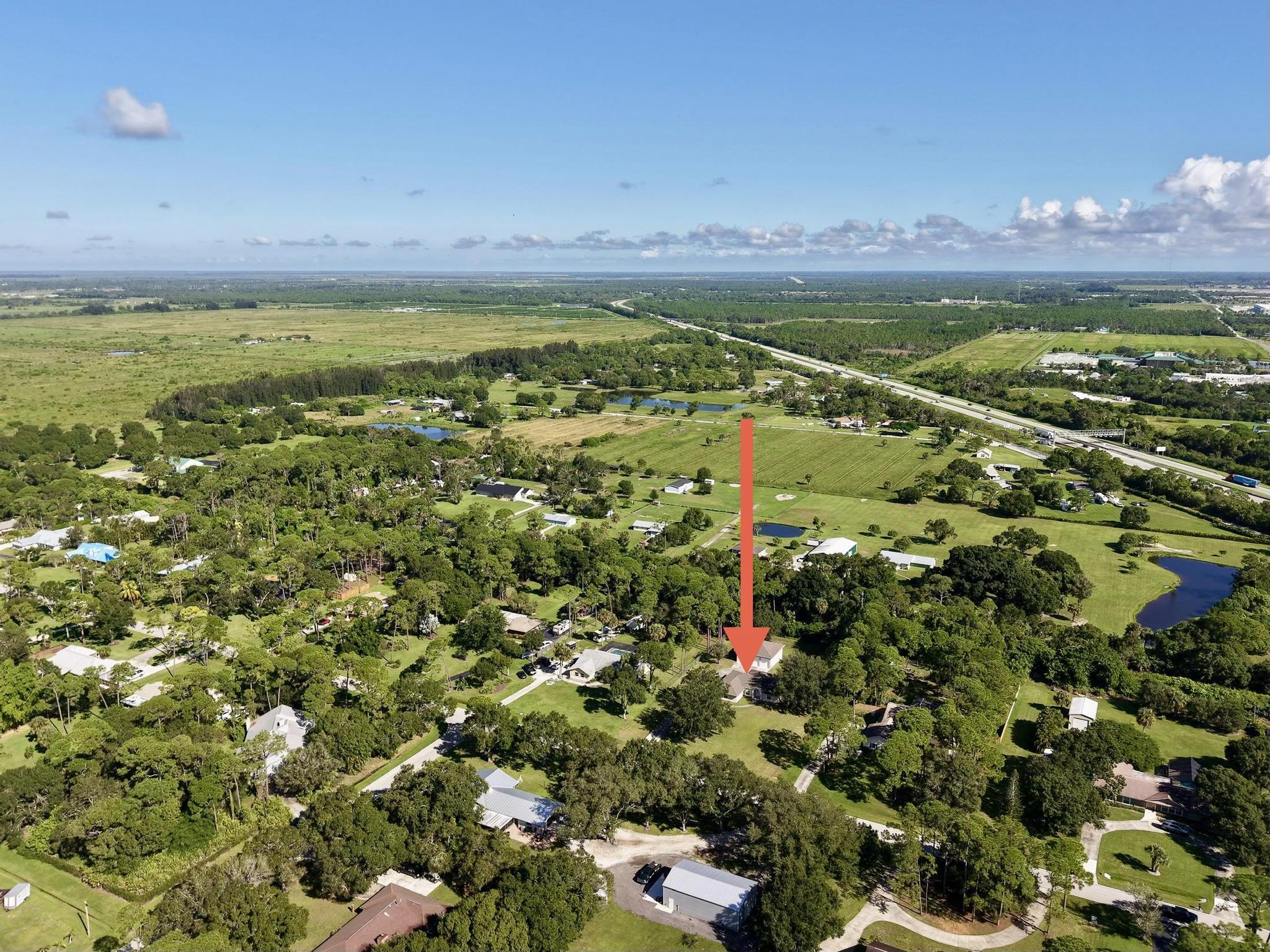 8330 Hidden Pines Road Fort Pierce, FL 34945 - Photo 21 of 34 Aerial