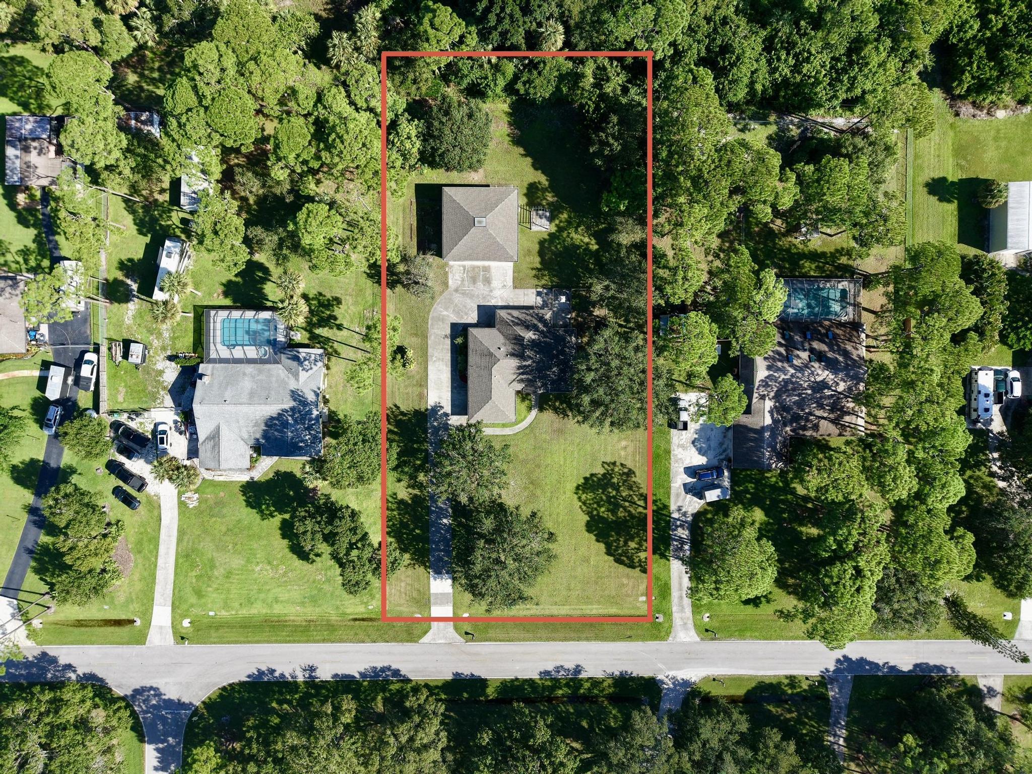 8330 Hidden Pines Road Fort Pierce, FL 34945 - Photo 10 of 34 Aerial