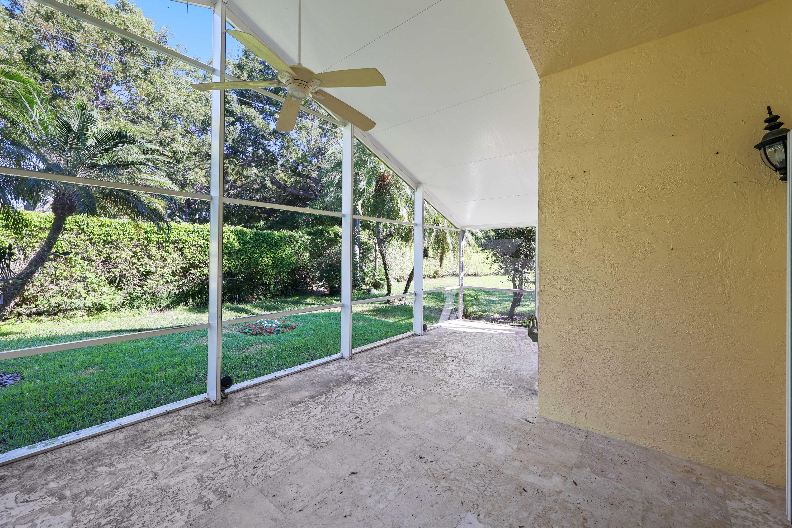 5125 Columbo Court Delray Beach, FL 33484 - Photo 43 of 60 a view of a garden with an outdoor space