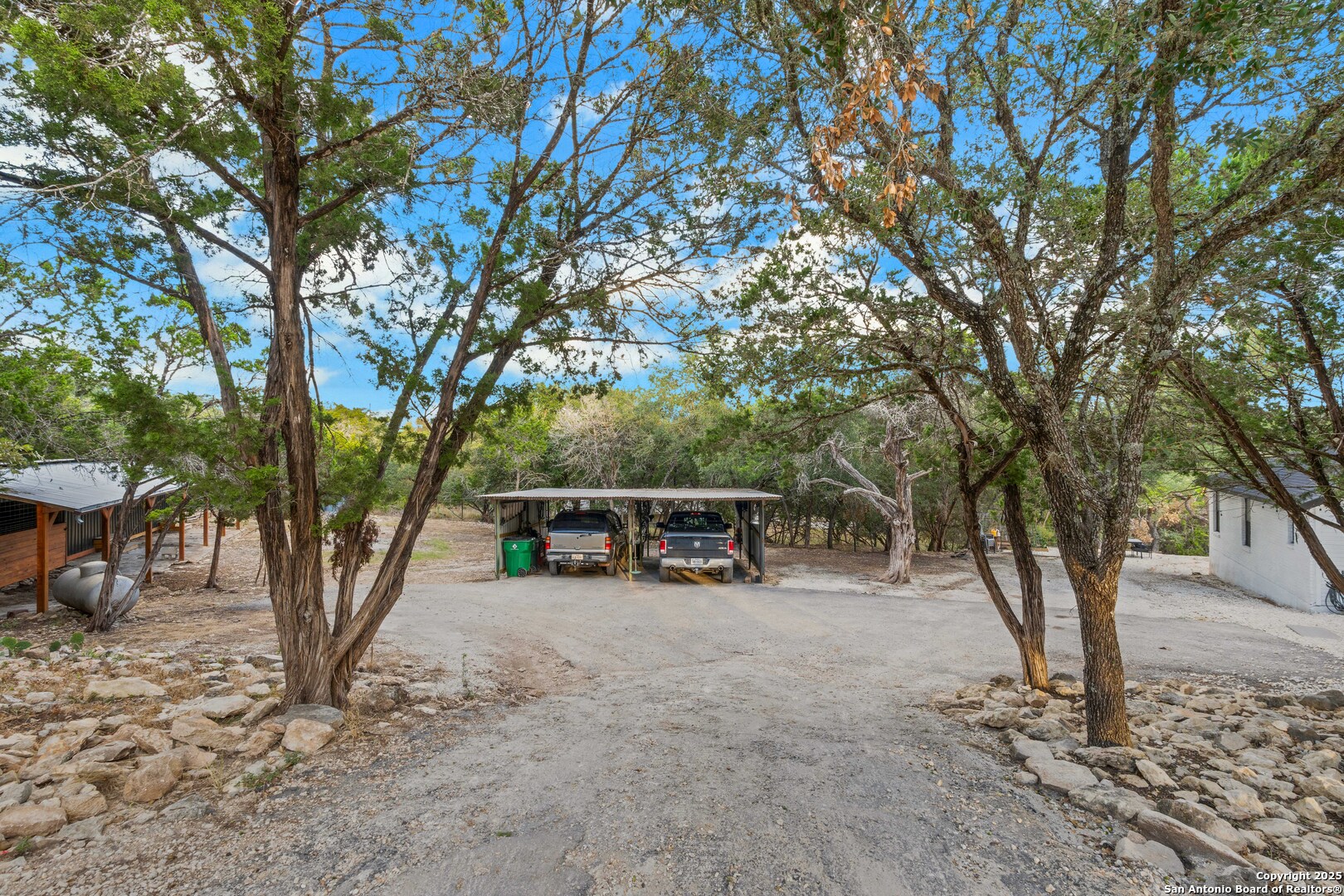 2665 Casey Road Bulverde, TX 78163 - Photo 42 of 42 a view of a house with a yard