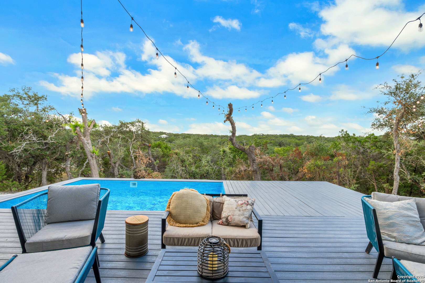 2665 Casey Road Bulverde, TX 78163 - Photo 10 of 42 a terrace view with seating space