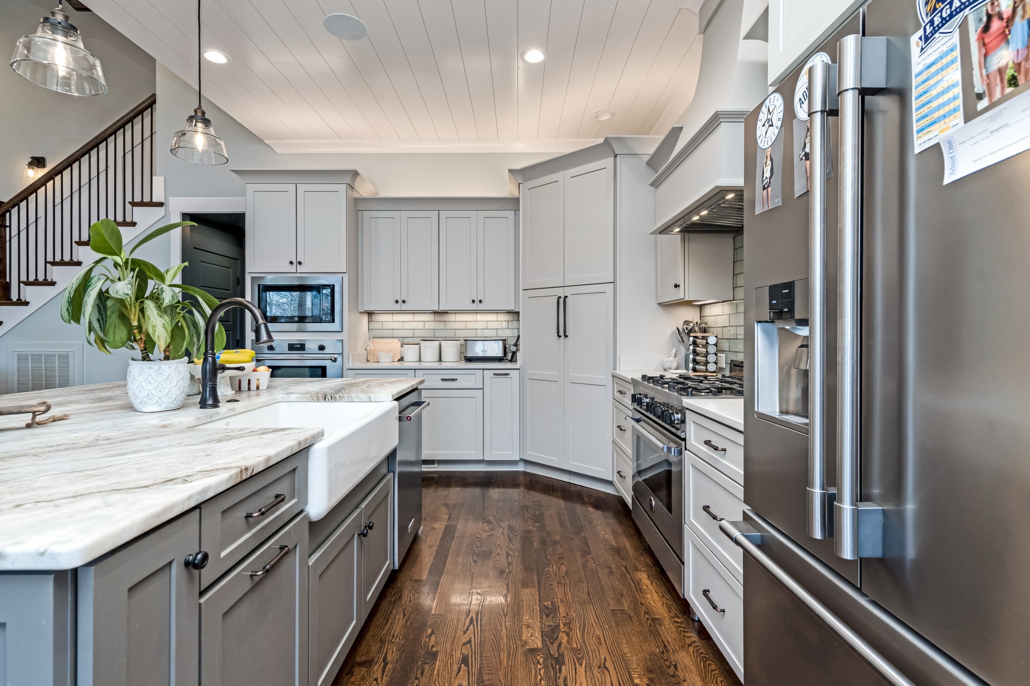 325 Circuit Road Franklin, TN 37064 - Photo 18 of 55 a kitchen with kitchen island a counter appliances a sink and cabinets