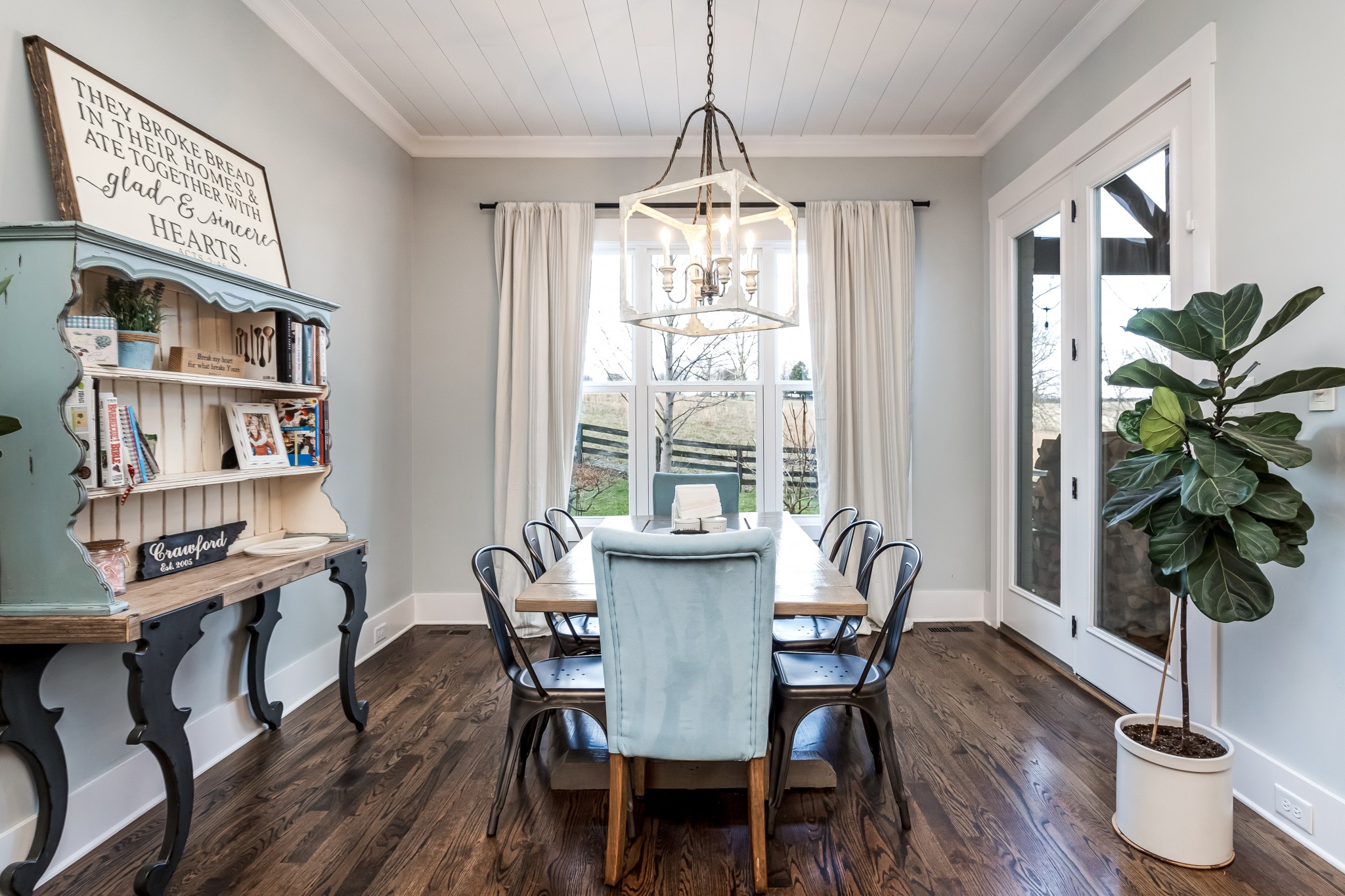 325 Circuit Road Franklin, TN 37064 - Photo 19 of 55 a view of a dining room with furniture window and wooden floor
