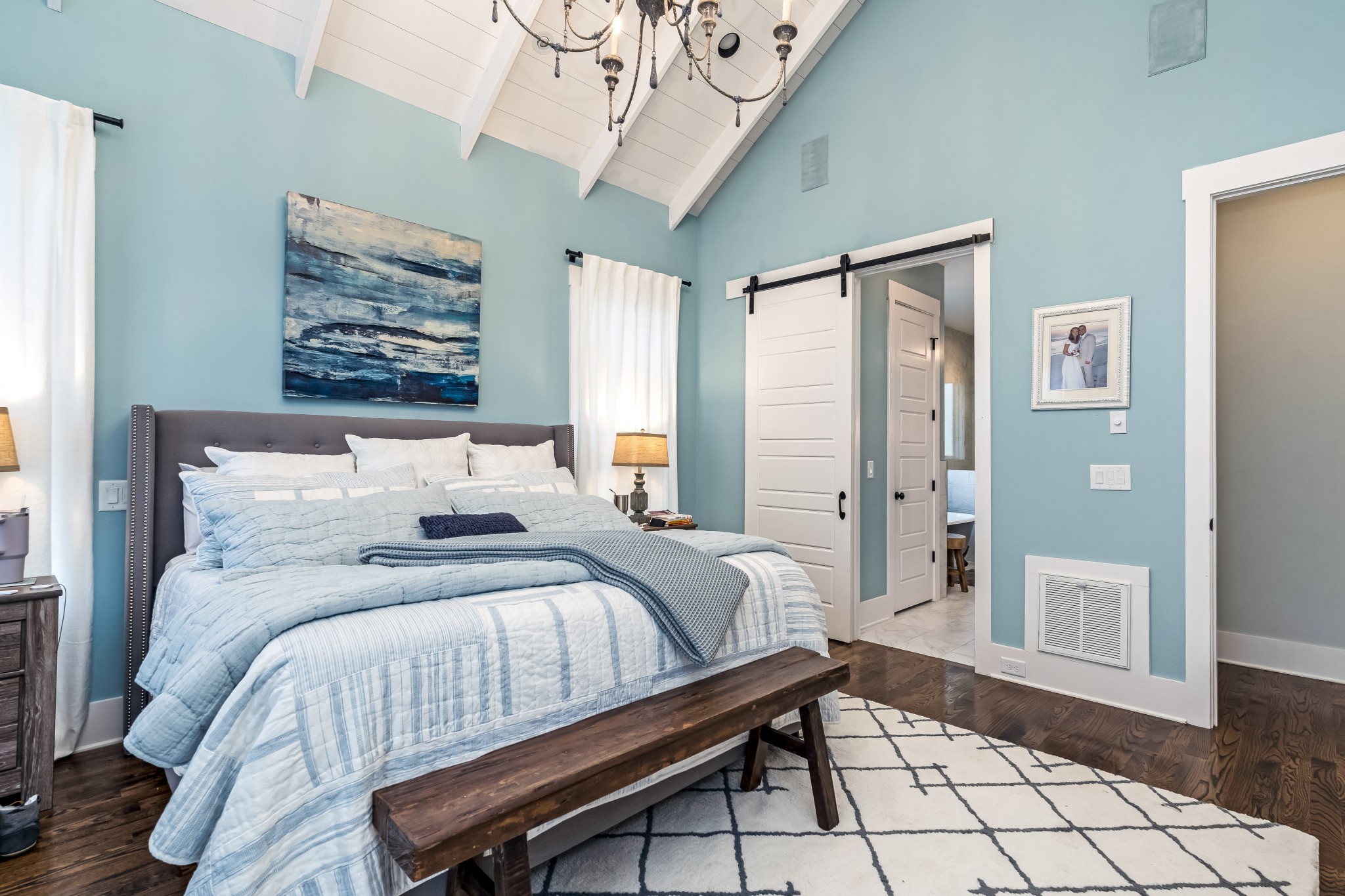 325 Circuit Road Franklin, TN 37064 - Photo 21 of 55 a bedroom with a bed and a window