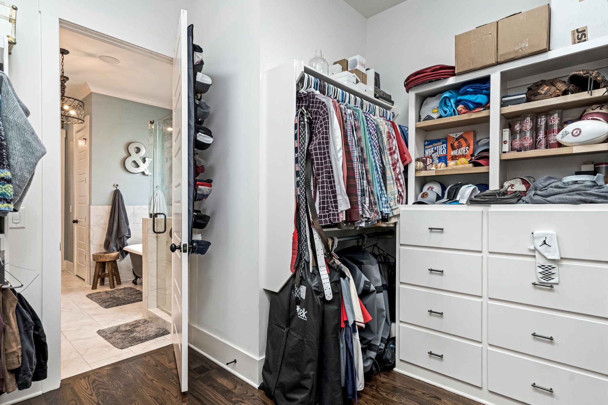 325 Circuit Road Franklin, TN 37064 - Photo 25 of 55 a view of walk in closet with clothes and shoes