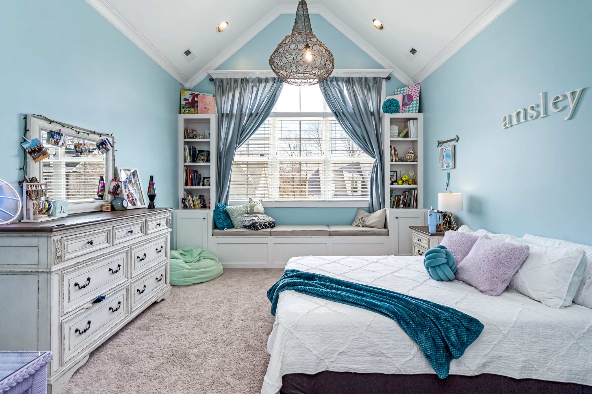 325 Circuit Road Franklin, TN 37064 - Photo 42 of 55 a bedroom with a bed and a large dresser