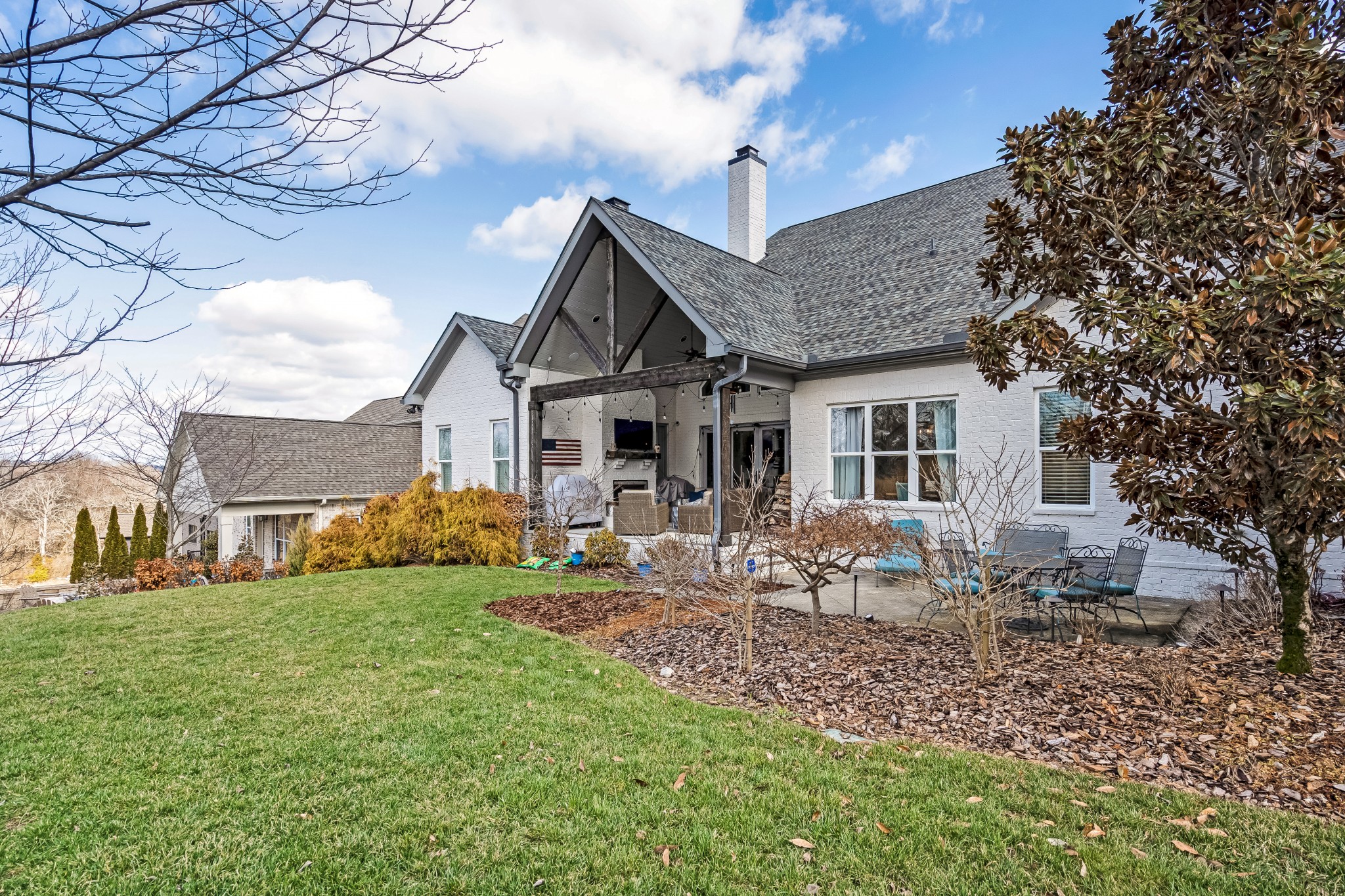 325 Circuit Road Franklin, TN 37064 - Photo 46 of 55 a front view of house with yard and seating