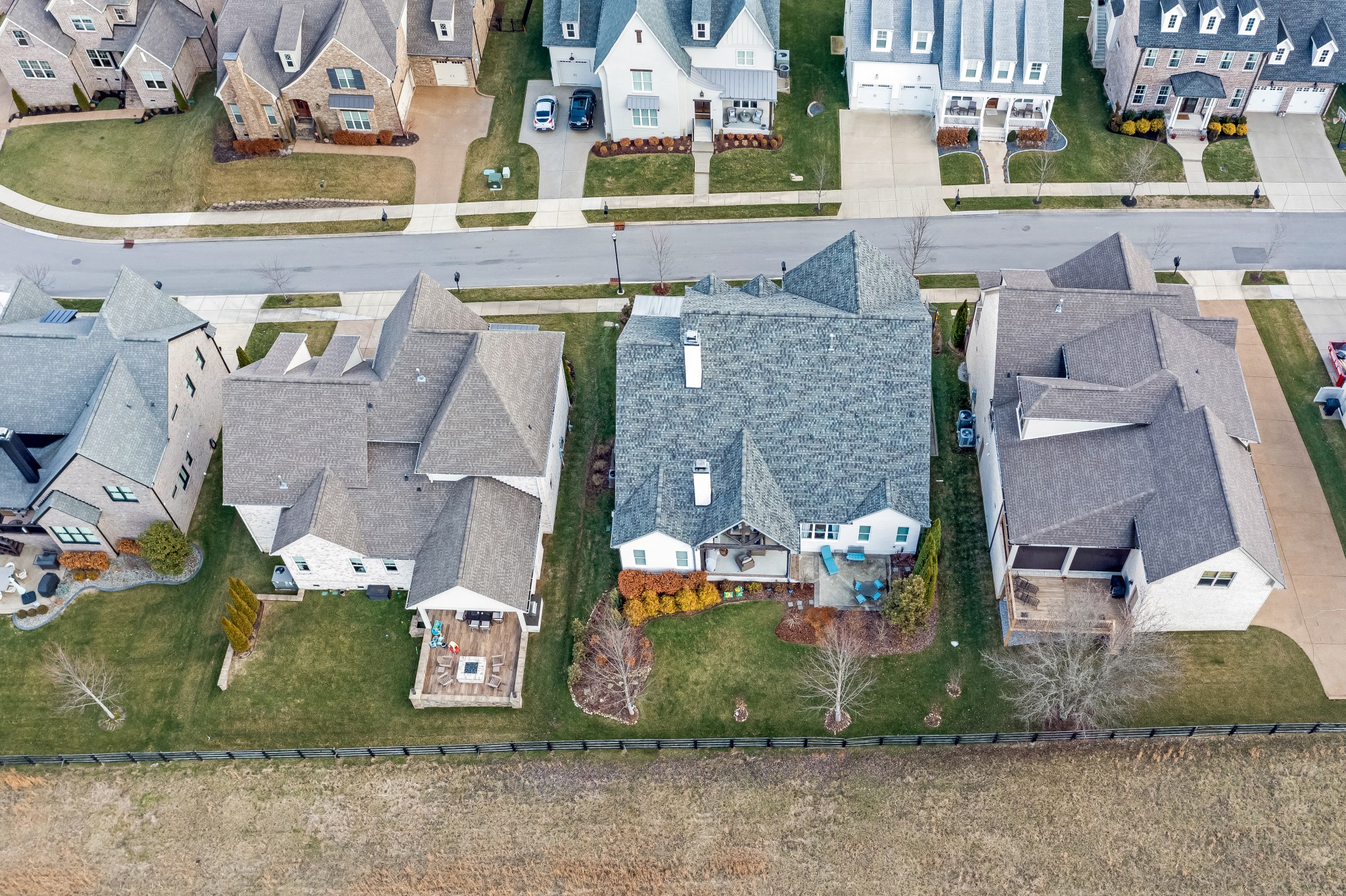 325 Circuit Road Franklin, TN 37064 - Photo 52 of 55 an aerial view of houses with outdoor space