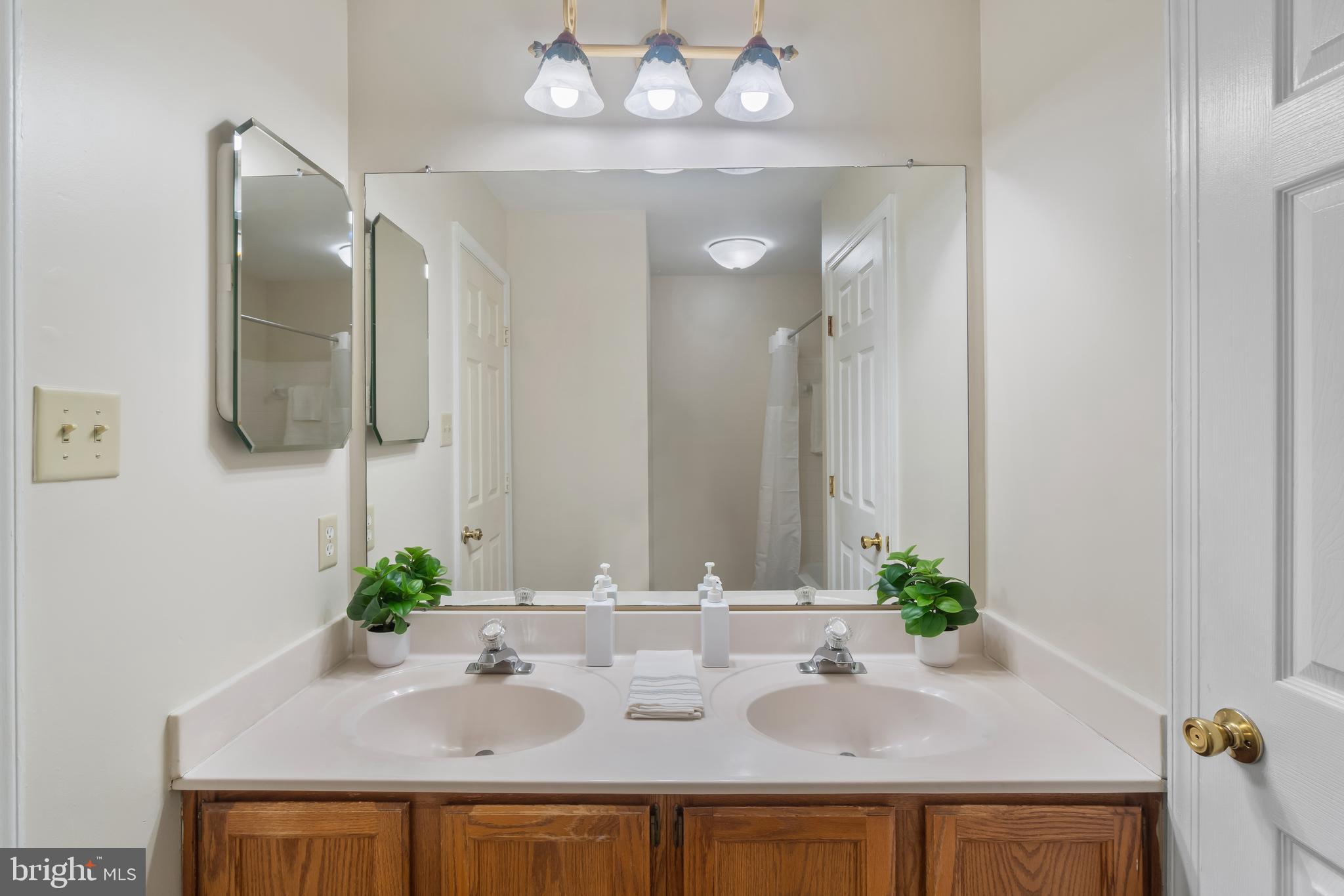 4402 Cole Farm Road Nottingham, MD 21236 - Photo 23 of 42 a bathroom with a sink and a mirror