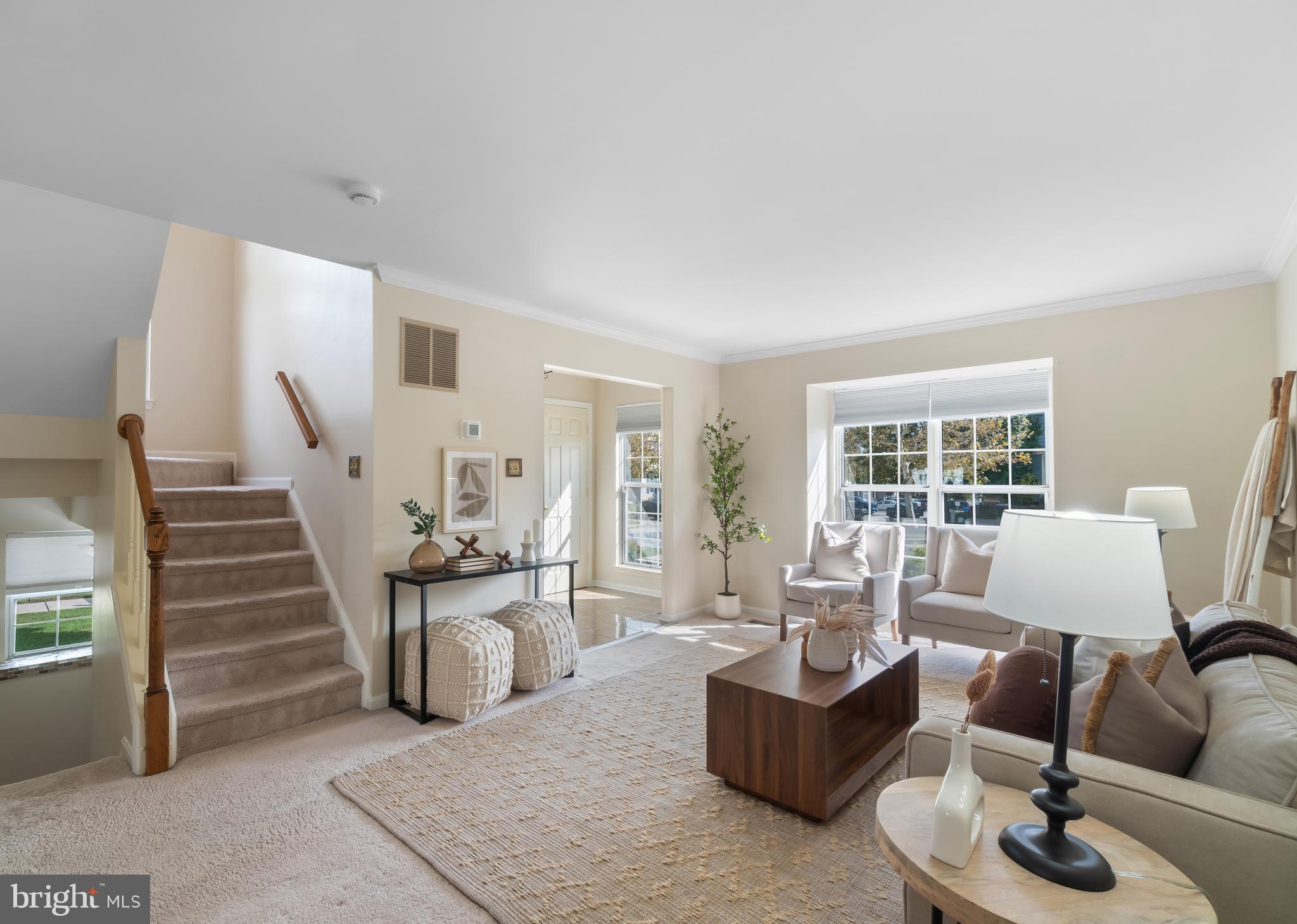4402 Cole Farm Road Nottingham, MD 21236 - Photo 3 of 42 a living room with furniture and wooden floor