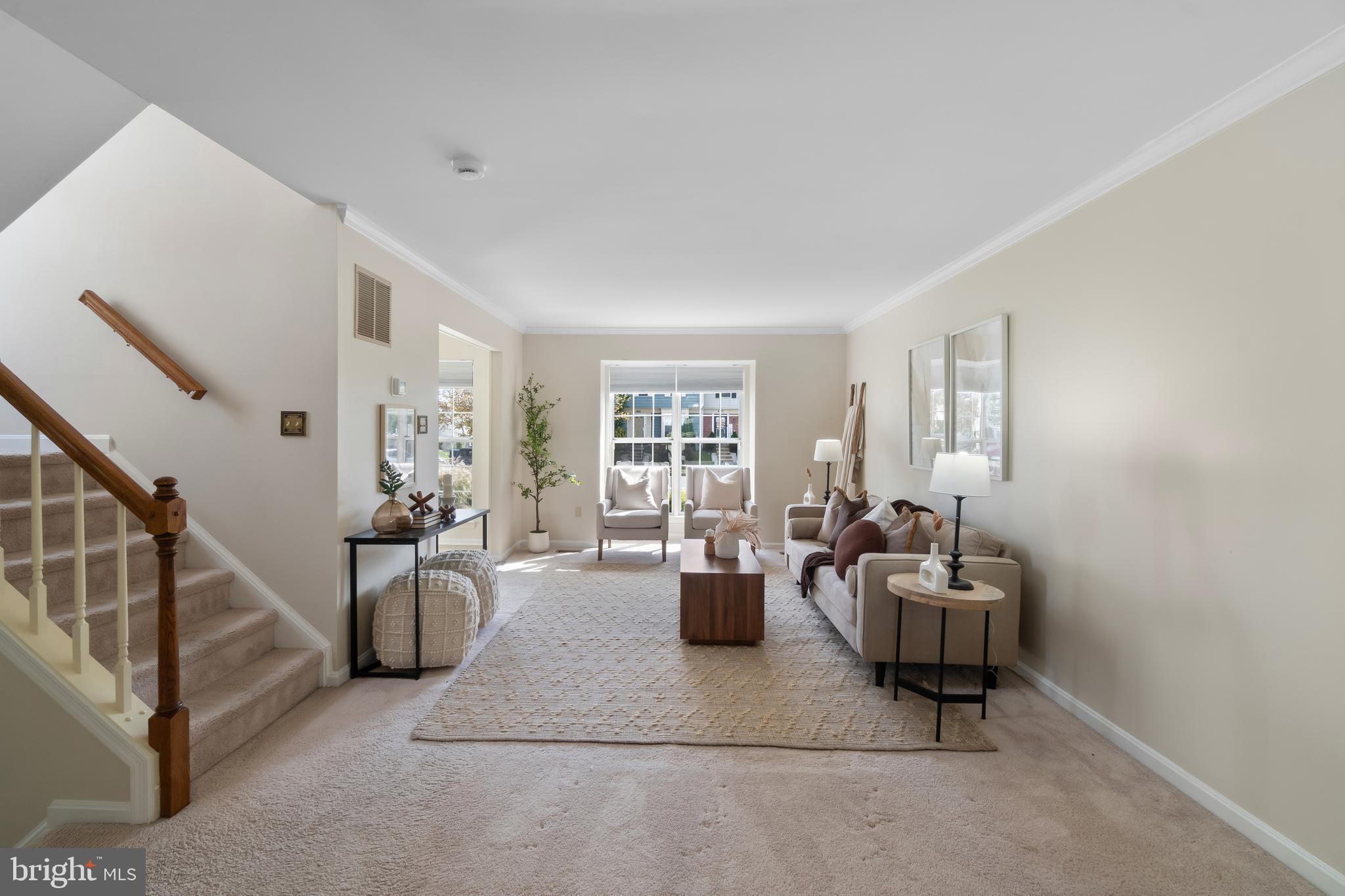 4402 Cole Farm Road Nottingham, MD 21236 - Photo 6 of 42 a living room with furniture and wooden floor