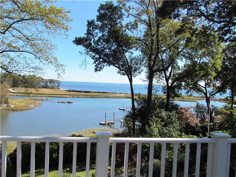 115 Long Neck Point Road Darien, CT 06820 - Photo 2 of 21 a view of lake with trees in front of it