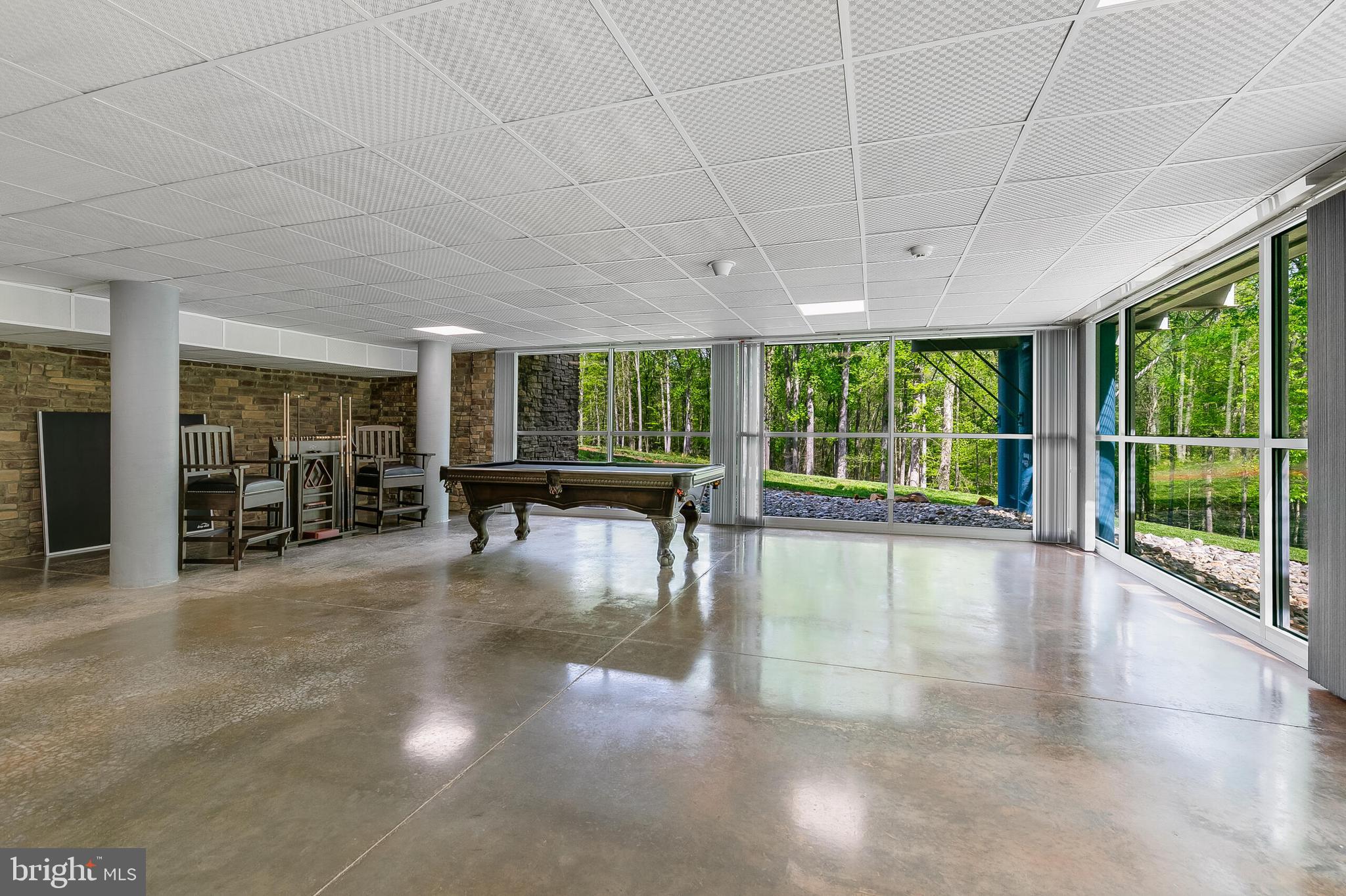 5553 Beverleys Mill Road Broad Run, VA 20137 - Photo 45 of 80 a view of an entryway with a floor to ceiling window