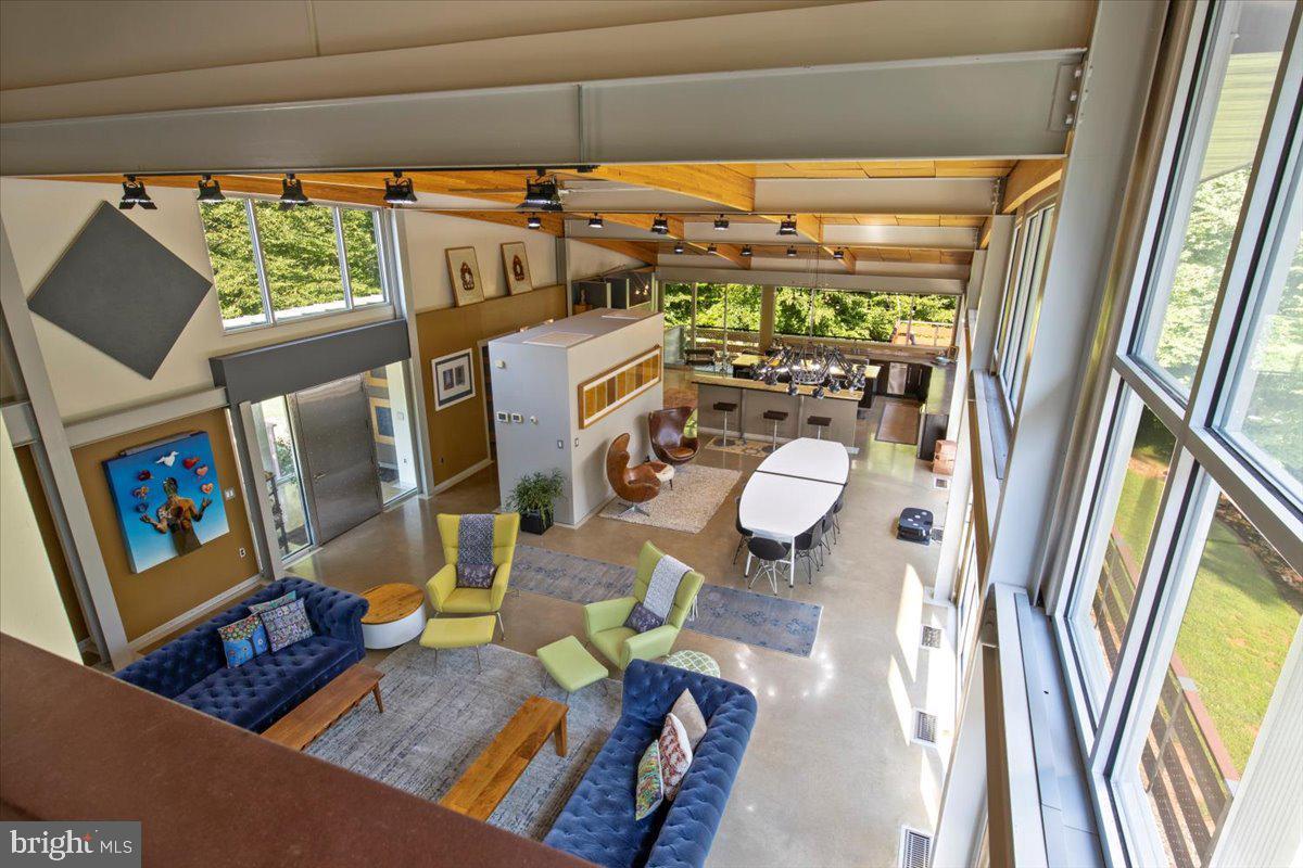 5553 Beverleys Mill Road Broad Run, VA 20137 - Photo 70 of 80 A grand birds eye view from upstairs balcony