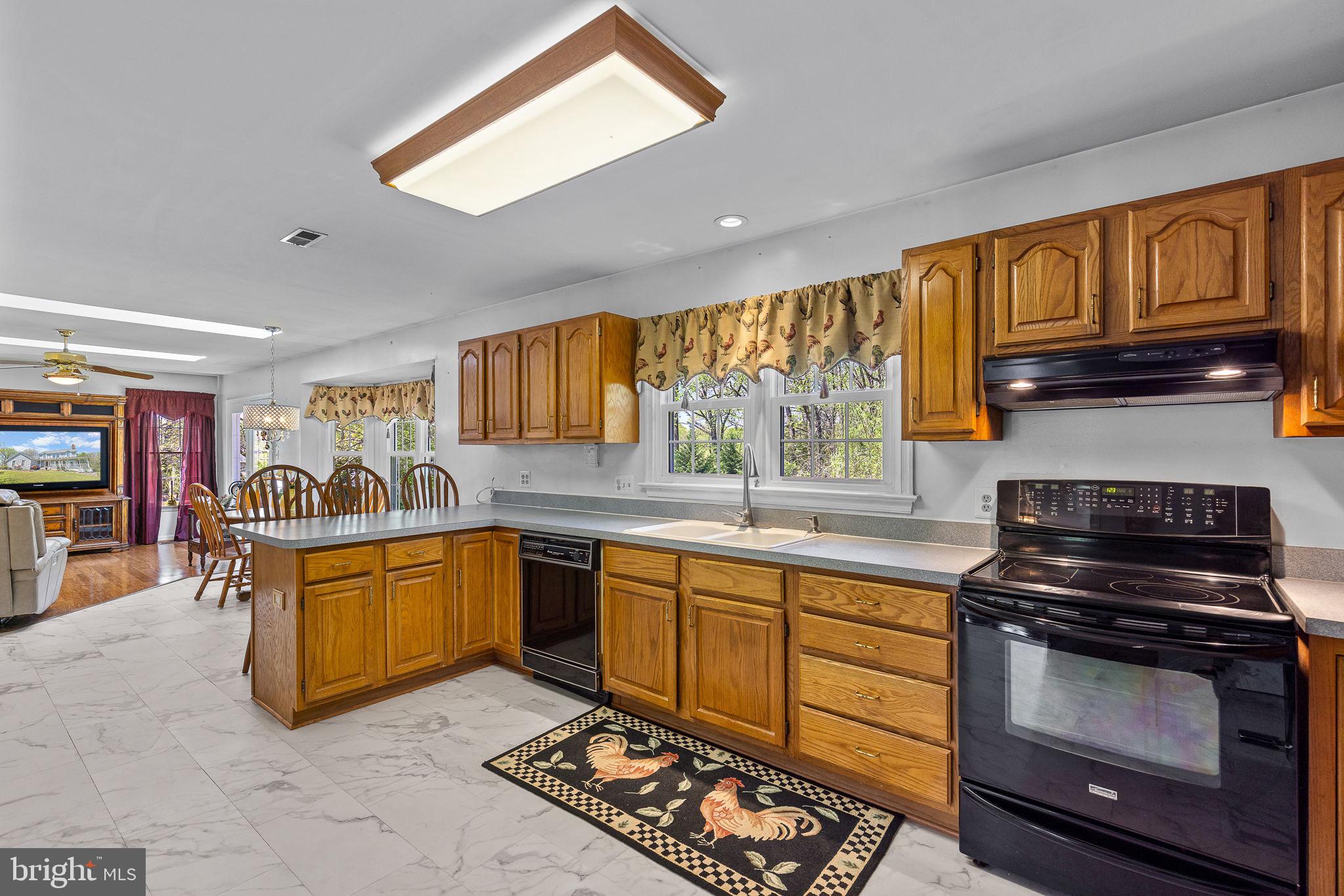 219 Kellogg Mill Road Fredericksburg, VA 22406 - Photo 16 of 47 Kitchen with a view to the family room