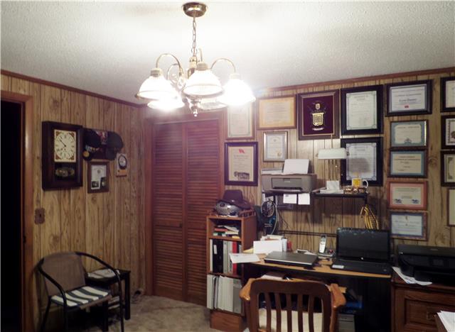 155 Yates Road Hohenwald, TN 38462 - Photo 19 of 20 3rd Bedroom with 2 closets. Currently being used as office.