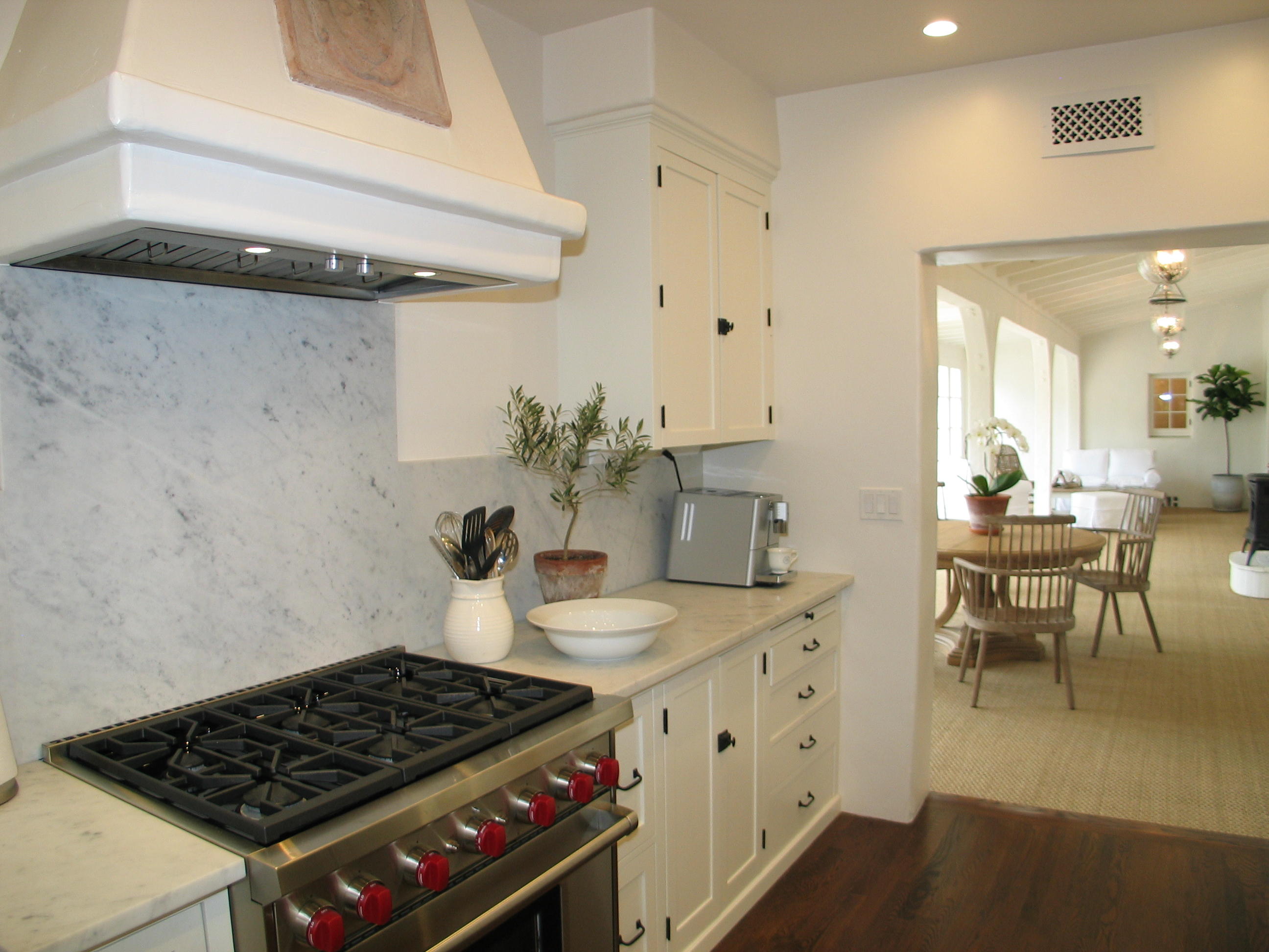 1696 East Valley Road Montecito, CA 93108 - Photo 9 of 20 Kitchen to Bright Family/Sun Room
